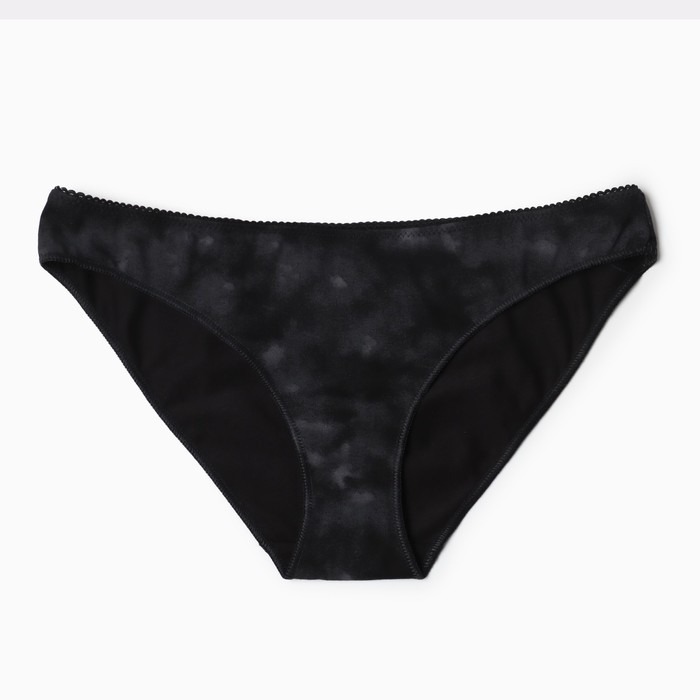 Трусы женские слипы, цвет черный, размер 48 (L)