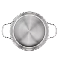 Кастрюля со стеклянной крышкой Cook Eat, 18 см, 2,2 л