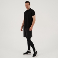 Футболка - поло мужская Resport, р. 46, цвет чёрный, спортивная