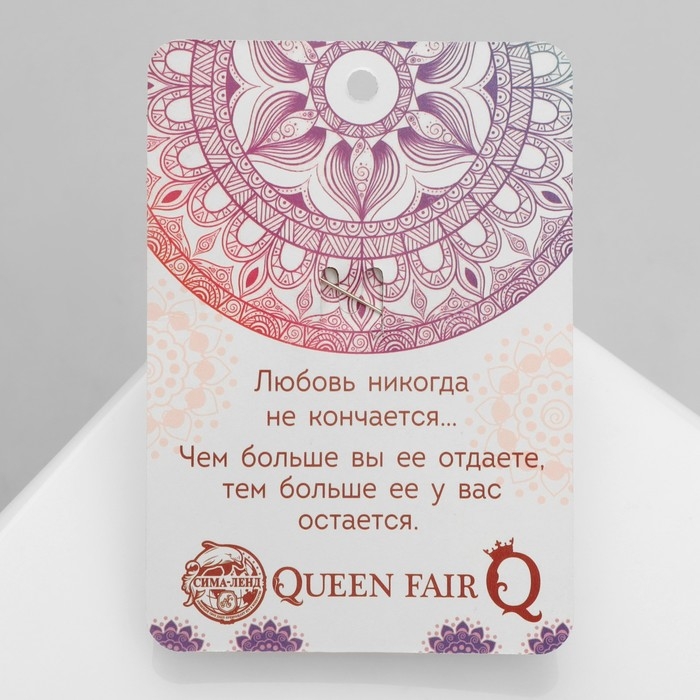 Брошь &laquo;Филин&raquo; круглый, цветная в золоте