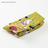 Носки MINAKU &laquo;Суши&raquo;, размер 36-41 (23-27 см)