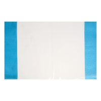 Набор обложек для тетрадей и дневников, 5 штук - 5 цветов, 355 х 230 мм, плотность 110 мкр, прозрачная, клапан цветной