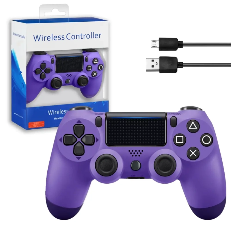 Джойстик PS4 DualShock беспроводной AA фиолетовый