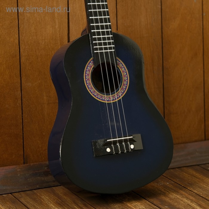 Сувенирный музыкальный инструмент Гитара-укулеле "Сияние" 55х20х6 см