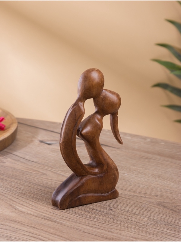 Сувенир "Сладкая парочка" дерево суар, 12х5х20 см