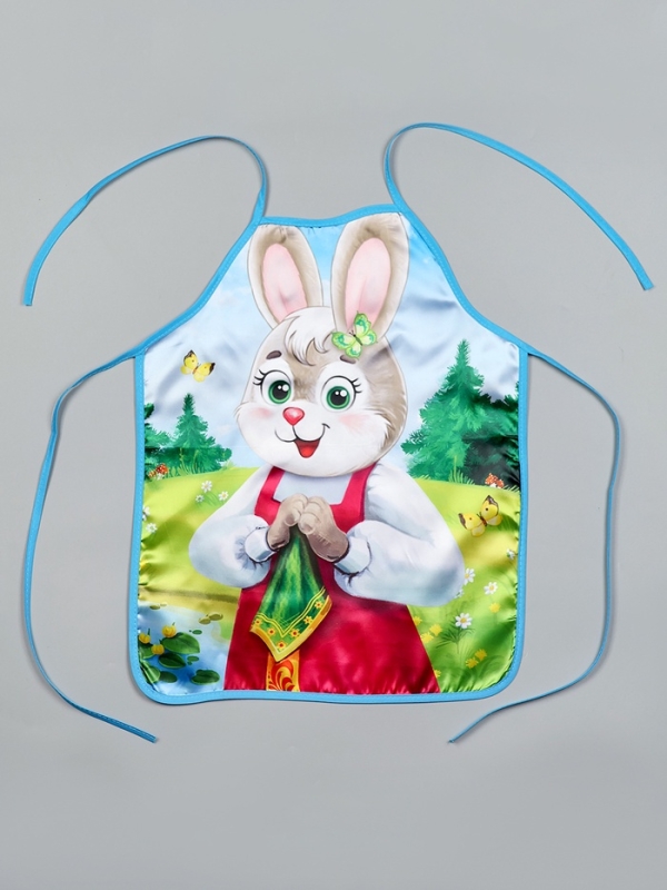 Карнавальный набор "Добрая зайка" фартук и косынка