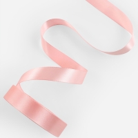 Лента атласная, 20 мм &times; 23&plusmn;1 м, розовая
