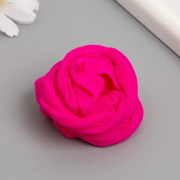 Капрон для цветов одноцветный "Ярко-розовый" 50 см