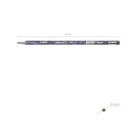 Карандаш чернографитный с ластиком ErichKrause "Lavender", HB, грифель d=2.2 мм, дерево, трeхгранный в тубусе, микс