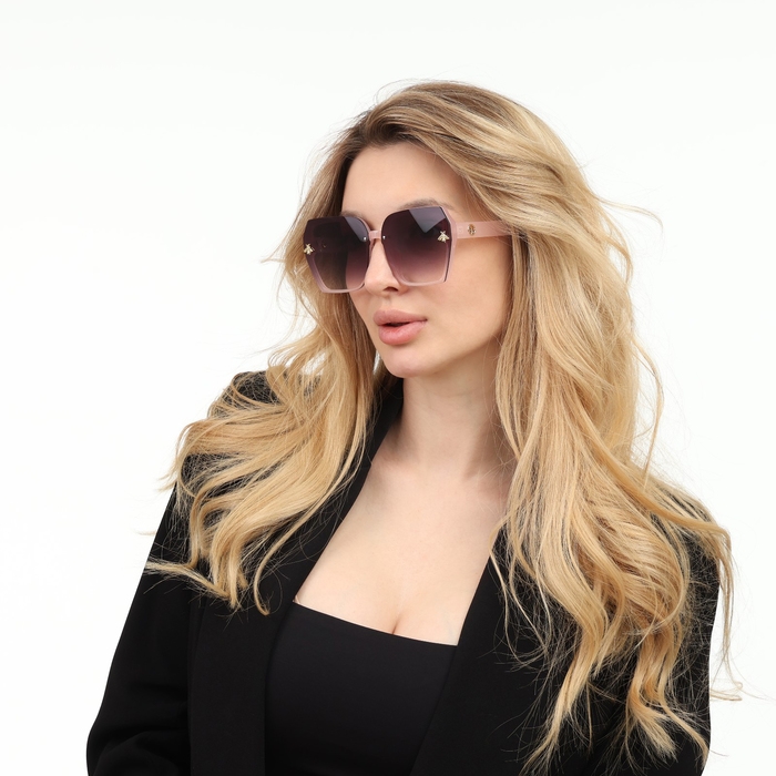 Очки солнцезащитные OneSun, uv 400, дужка 13.5 см, ширина 14 см, линза 5.1 х 6.4 см Очки солнцезащитные OneSun, uv 400, дужка 13.5 см, ширина 14 см, линза 5.1 х 6.4 см