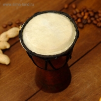 Сувенирный музыкальный инструмент барабан джембе "Классика" 12х9х9 см Сувенирный музыкальный инструмент барабан джембе "Классика" 12х9х9 см