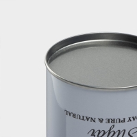 Банка для сахара &laquo;Дом и поле&raquo;, 12&times;7,5&times;7,5 см, цвет белый