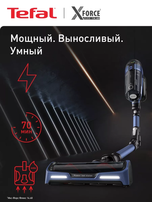 Беспроводной пылесос X-Force Flex 14.60 Aqua TY99C0WO