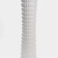 Ваза напольная керамика "Барто" 58х15 см, белый