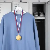 Медаль Regalia, большая, золотистая