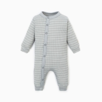Комбинезон Крошка Я, BASIC LINE, рост 68-74 см, полоска серая Комбинезон Крошка Я, BASIC LINE, рост 68-74 см, полоска серая