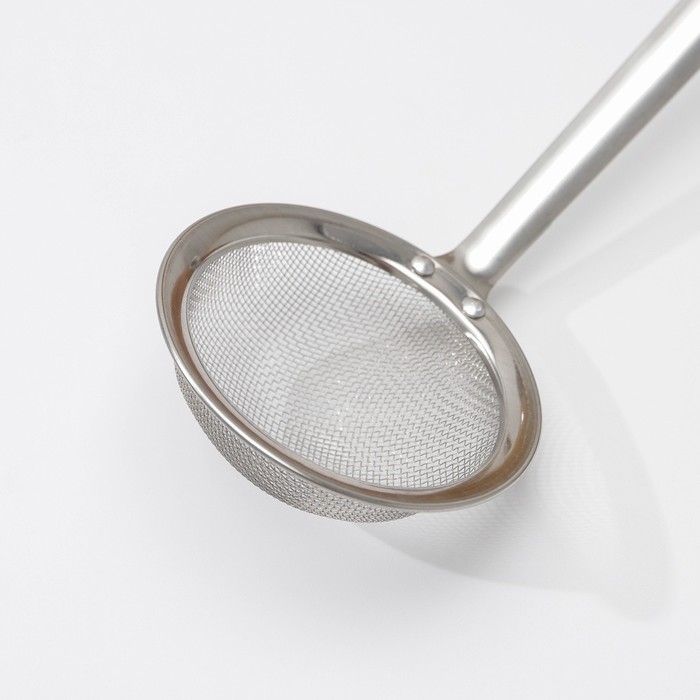Сито Доляна Steel, для снятия пены, 31&times;8 см