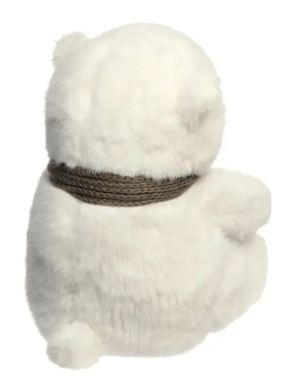 Мягкая игрушка "Пёсик в шарфике" цвет белый, 25 см