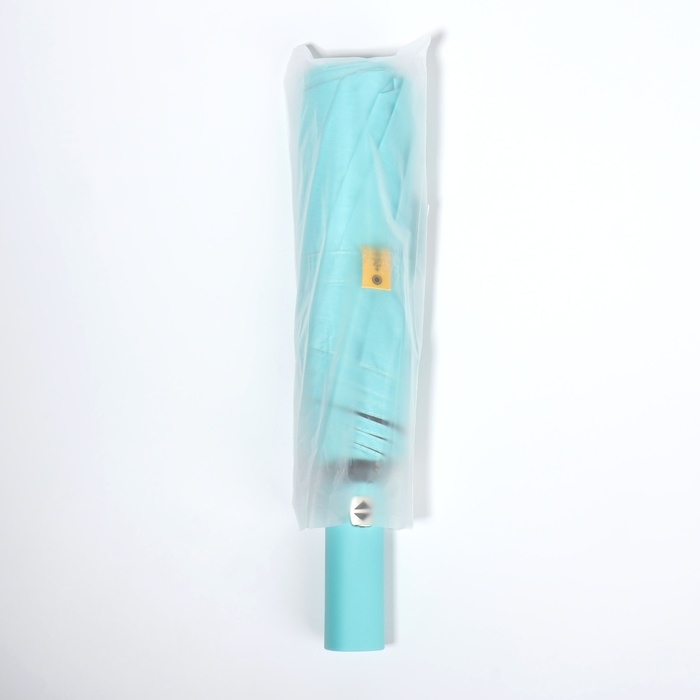 Зонт автоматический &laquo;Однотон&raquo;, эпонж, 3 сложения, 8 спиц, R = 50/58 см, D = 116 см, цвет МИКС