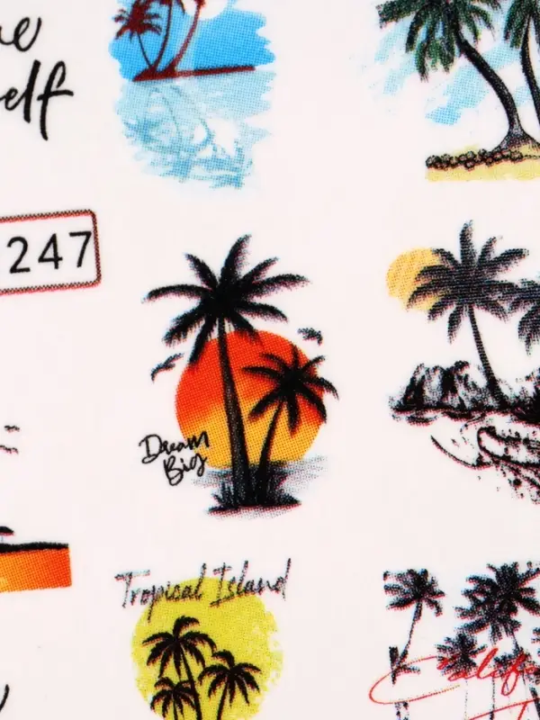 Слайдеры для ногтей &laquo;Отпуск&raquo;, разноцветные