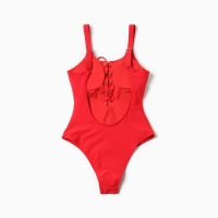 Купальник слитный женский MINAKU цвет красный, размер 42
