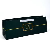 Пакет под бутылку горизонтальный &laquo;Тебе&raquo;, 36 &times; 10 &times; 13 см