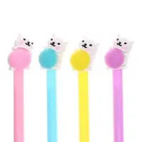 Ручка - прикол гелевая Calligrata &laquo;Котенок с клубком&raquo;, МИКС