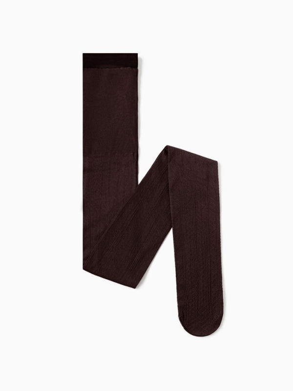 Женские колготки MINAKU 100 ден, цвет темно-коричневый, размер 3/M