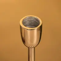 Подсвечник "Сицилия" 10х10х27 см, алюминий