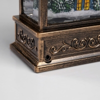 Фигура светодиодная «Сказочный дом», 21х13.3х8.1 см, музыка, батарейки ААх3 (не в комплекте), USB, свечение тёплое белое Фигура светодиодная «Сказочный дом», 21х13.3х8.1 см, музыка, батарейки ААх3 (не в комплекте), USB, свечение тёплое белое