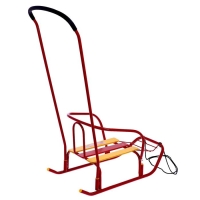 Санки &laquo;Ветерок 7&raquo;, цвет алый