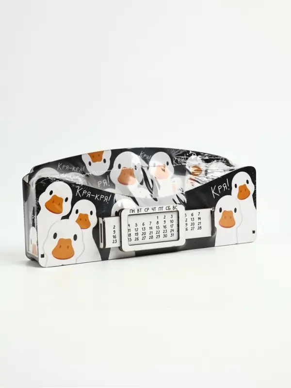 Органайзер для канцелярских предметов &laquo;Гуси&raquo;, вечный календарь