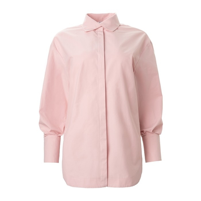 Рубашка женская MINAKU: Casual Collection цвет розовый, р-р 46