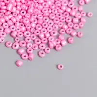 Бисер круглый 12/0 в бутылочке "Французский розовый" 20 гр