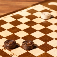 Нарды ручной работы "Герб", 60х30 см, с шахматным полем, Армения Нарды ручной работы "Герб", 60х30 см, с шахматным полем, Армения