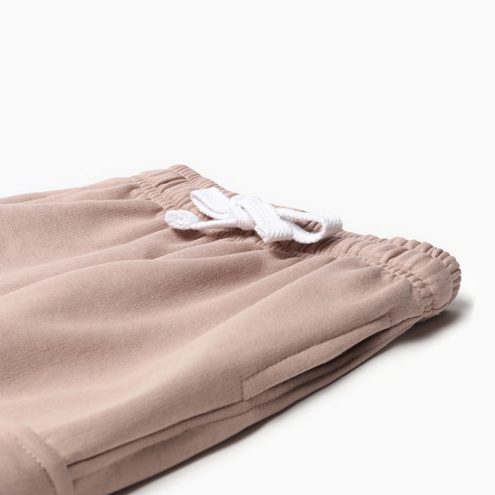 Брюки детские MINAKU, цвет бежевый, рост 134 см Брюки детские MINAKU, цвет бежевый, рост 134 см