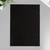 Фетр мягкий "Черный" 1 мм (набор 10 листов) формат А4 Фетр мягкий "Черный" 1 мм (набор 10 листов) формат А4