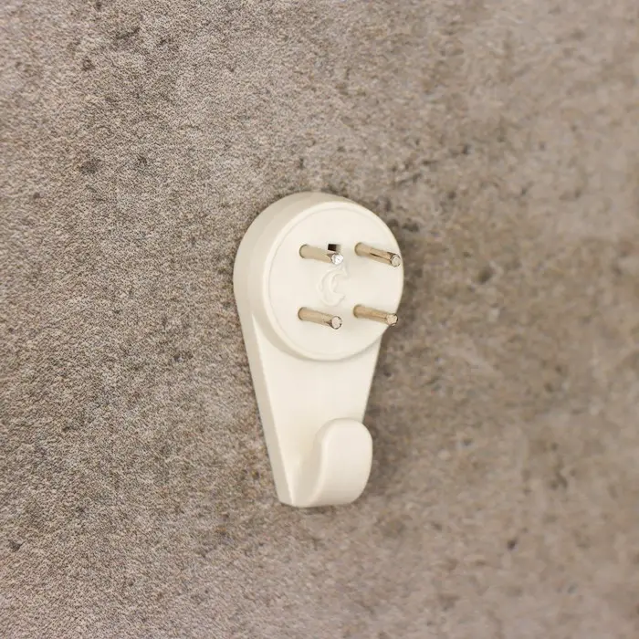 Крепление для картины &laquo;Без гвоздя&raquo;, большое, белое