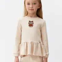 Термоаппликация &laquo;Сова&raquo;, 6.5&times;5 см, коричневая