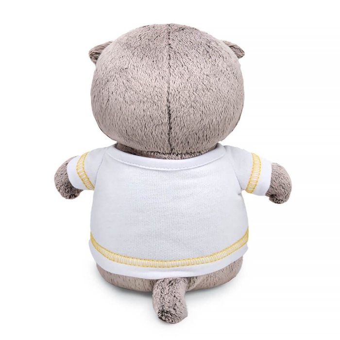 Мягкая игрушка &laquo;Кот Басик BABY&raquo;, в футболке с автопортретом, 20 см