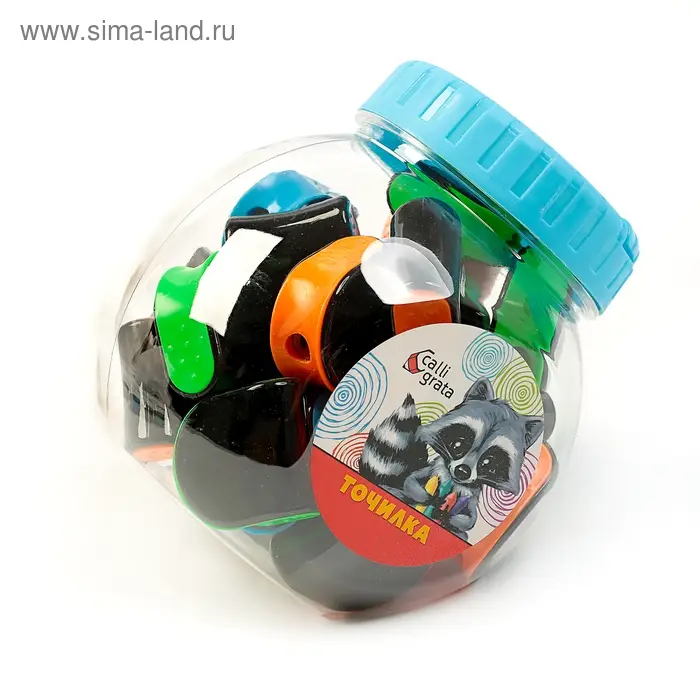 Точилка с контейнером &laquo;Классика&raquo;, корпус МИКС