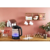 Электрический стеклянный чайник KI840830, 1,7 л, 2200 Вт