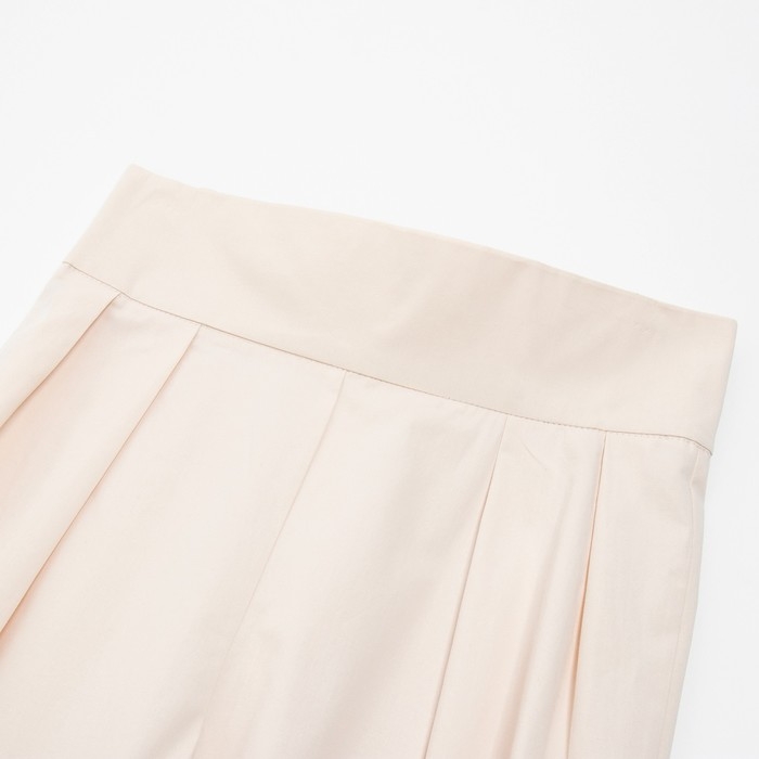 Брюки женские хлопковые MINAKU: Enjoy цвет молочный, размер 52