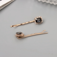 Невидимка для волос &laquo;Морвен&raquo; (набор 2 шт) грация, 5 см, золото