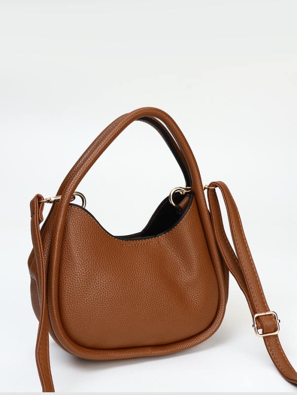 Сумка женская тоут на молнии, цвет коричневый