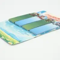 Стикеры-закладки с липким слоем 4 шт, 20 л  "Отважному защитнику!"