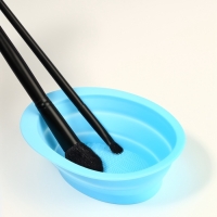 Ванночка - коврик для очистки кистей, 15 × 11 см, цвет МИКС Ванночка - коврик для очистки кистей, 15 × 11 см, цвет МИКС