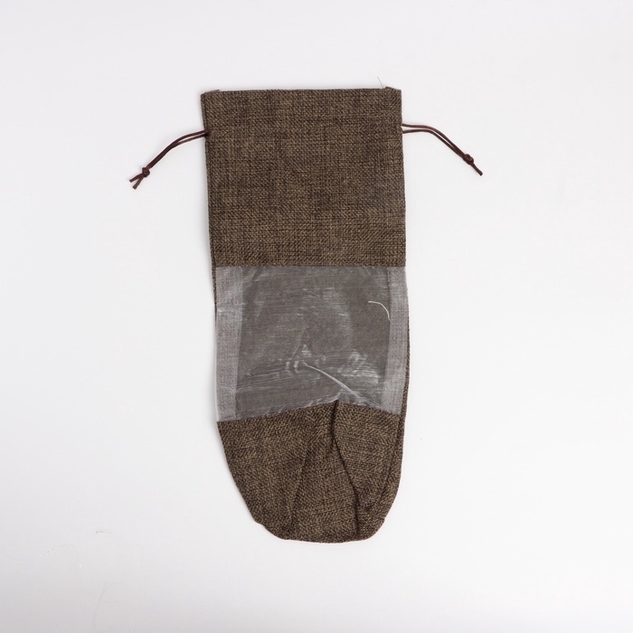 Льняной мешочек для хранения украшений, подарков, трав, 15 х 30 см, набор из 3 штук Льняной мешочек для хранения украшений, подарков, трав, 15 х 30 см, набор из 3 штук