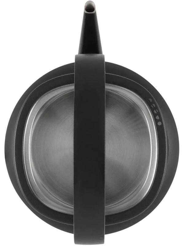 Чайник HYK-S2042 0.6л. 1000Вт черный (металл)