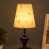 Лампа настольная BayerLux ЭКО "Сол" 1х40Вт Е27 венге 20х20х45см